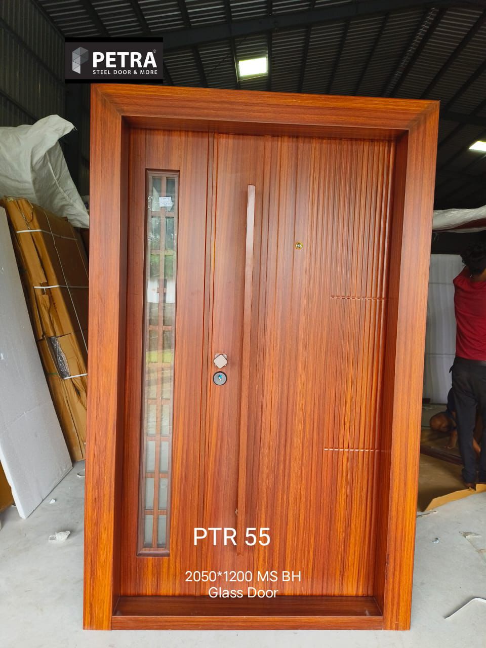 PTR 55 Mother and Sun Glass Door